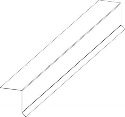 Tuff Rib Ridge Trim Tuff Rib Residential - Metal Roofing Panels - KIllians Custom Metal ...