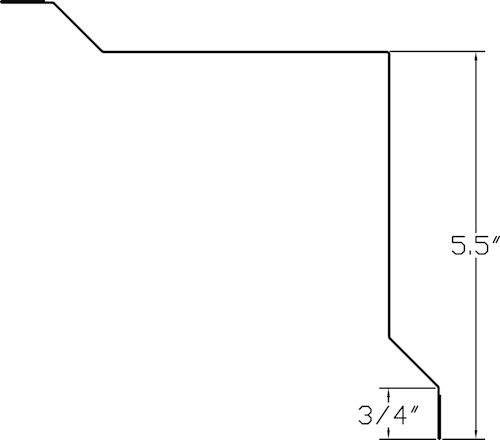 Large Inside Corner- 2D