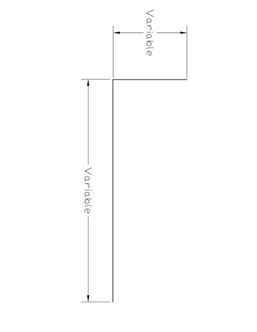 L-Trim Door Post) L Trim Door Post
